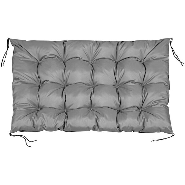 AIO Europe Poduszka ogrodowa na palety szara 120x80 cm
