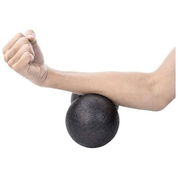 Aptel Podwójna PIŁKA do ROLLOWANIA do Masażu Mięśni Fitness 12x6cm FT31E