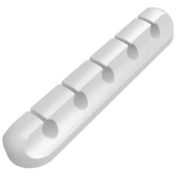 Organizer Aptel WIESZAK na Kable Organizer na 5 Kabli biały AG847A