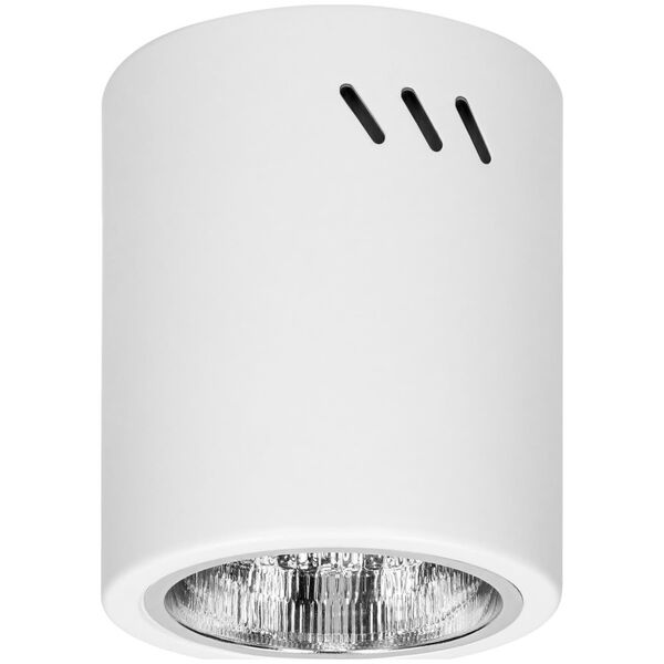 Lampa sufitowa Orno KORIN 13, oprawa typu downlight, 60W, E27, stal, biała