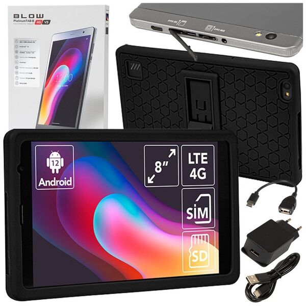 Tablet Blow PlatinumTAB8 V3 8" 64 GB 4G Szary (79-065#)