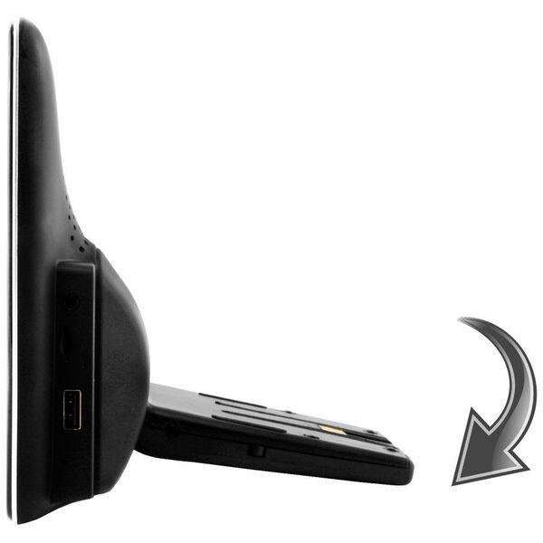 Nvox Monitor samochodowy zagłówkowy dedykowany do mercedes benz 12cali led full hd z systemem android oraz usb sd fm bt wifi 12v