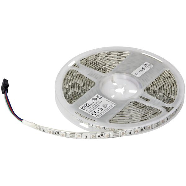 Taśma LED Orno Taśma LED 12V, 5050, 60L/m, 14,4W/m, IP63, RGB, 5m