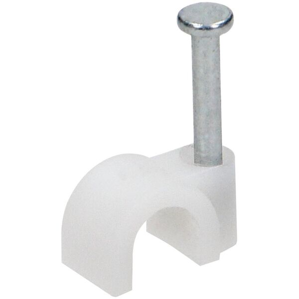 Organizer Orno Uchwyt kablowy okrągły fi 12 mm (25szt)