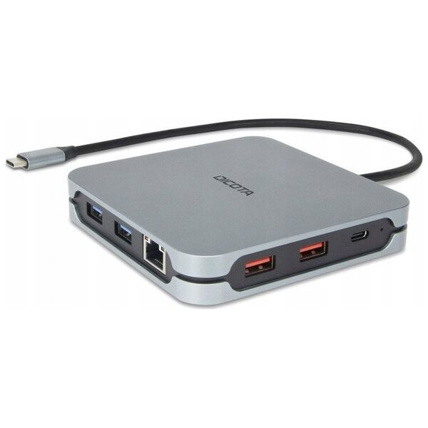 Stacja/replikator Dicota USB-C 10-w-1 PD 100W (D32057)