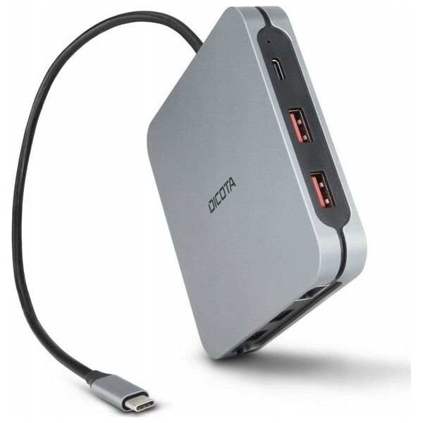 Stacja/replikator Dicota USB-C 10-w-1 PD 100W (D32057)