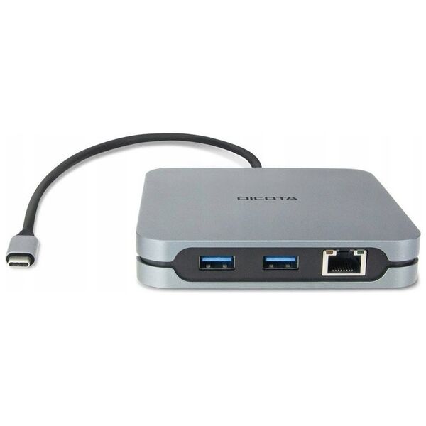Stacja/replikator Dicota USB-C 10-w-1 PD 100W (D32057)