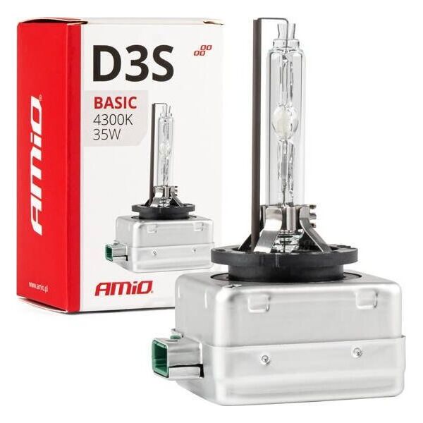 AMiO Żarówka ksenonowa żarnik xenon D3S 35W 4300K AMiO BASIC AMIO-02947