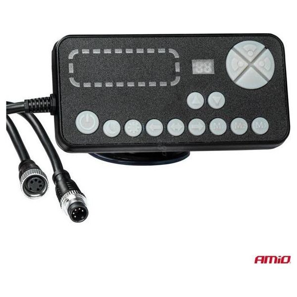 AMiO Belka ostrzegawcza LED 51 funkcji 137cm homologacja R65 R10 12-24V AMIO-03345