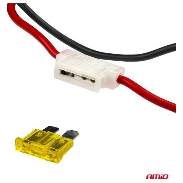 AMiO Belka ostrzegawcza LED 51 funkcji 137cm homologacja R65 R10 12-24V AMIO-03345