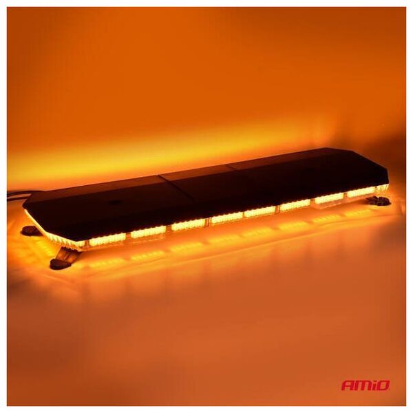 AMiO Belka ostrzegawcza LED 51 funkcji 137cm homologacja R65 R10 12-24V AMIO-03345