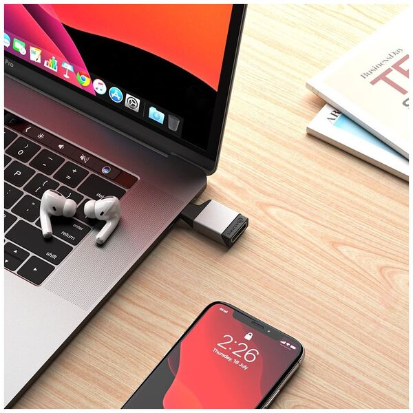 Adapter AV Alogic Alogic Adapter USB-C Ultra Mini -> DPort                grau