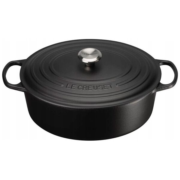 le creuset Le Creuset Signature Oval Roaster black 33 cm
