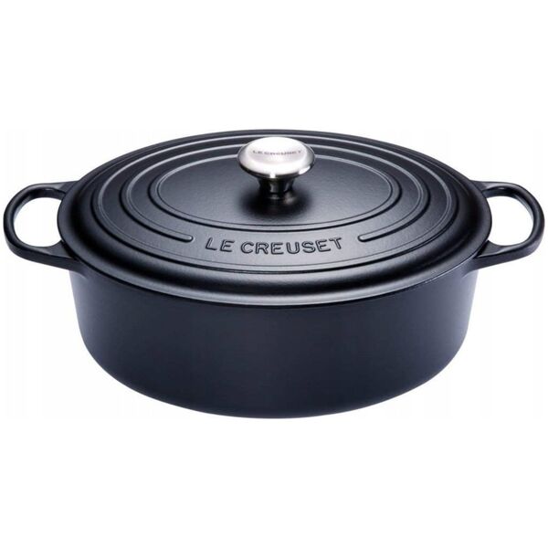 le creuset Le Creuset Signature Oval Roaster black 33 cm