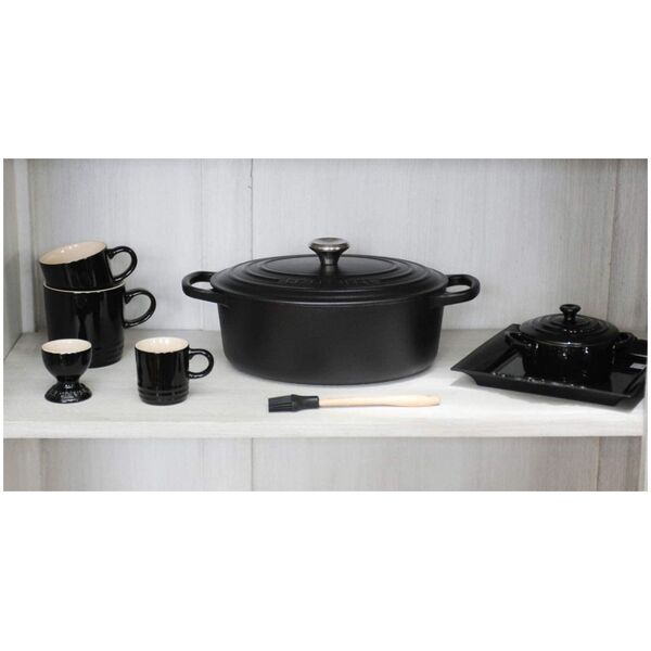 le creuset Le Creuset Signature Oval Roaster black 33 cm