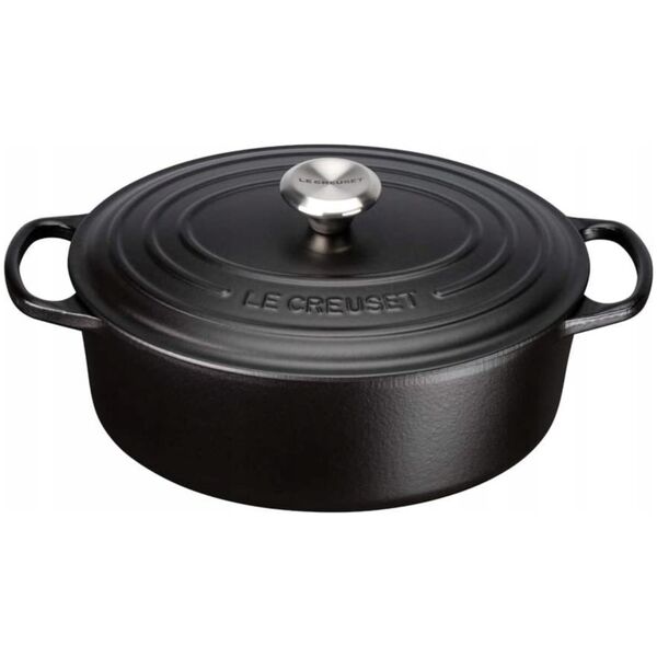 le creuset Le Creuset Signature Oval Roaster black 33 cm