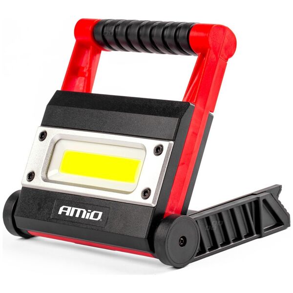 AMiO Lampa robocza led wt14 halogen naświetlacz amio-02824