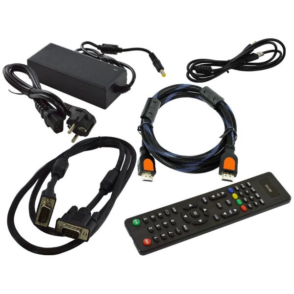 Nvox Monitor dotykowy ips led 15.6cali full hd vga hdmi usb av 12v 230v