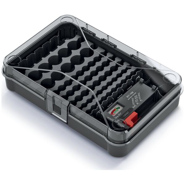Prosperplast Organizer na baterie z testerem baterii Kistenberg Battery Box KBBT