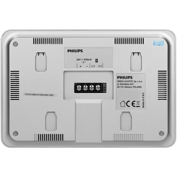 Orno Philips WelcomeEye AddConnect, monitor, LCD 7", WI-FI + APP na telefon, sterowanie bramą, interkom, do rozbudowy zestawów z serii WelcomeEye do wersji 2-rodzinnej