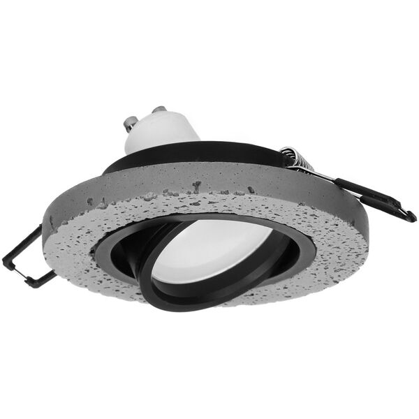 Orno HALISI RM ramka dekoracyjna oprawy punktowej, okrągła, ruchoma, czarna, MR16/GU10 max 50W