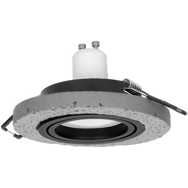 Orno HALISI RM ramka dekoracyjna oprawy punktowej, okrągła, ruchoma, czarna, MR16/GU10 max 50W