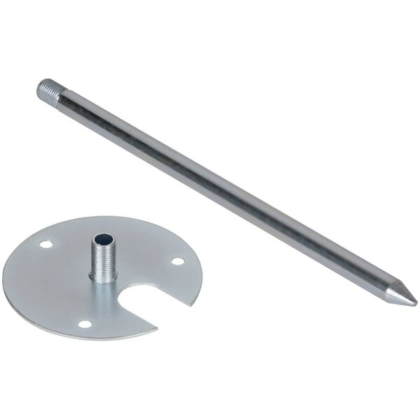 Kinkiet Orno LUNA S oprawa ogrodowa kula 1xE27, 1x40W, IP44, biała, ? 300