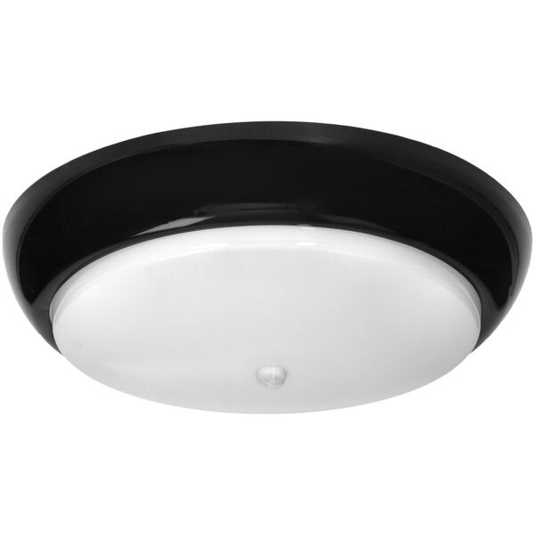 Orno KOKO oprawa 2xE27 z czujnikiem ruchu PIR, 2x40W, czarna-polipropylen, klosz matowy-poliwęglan, IP44, IK10