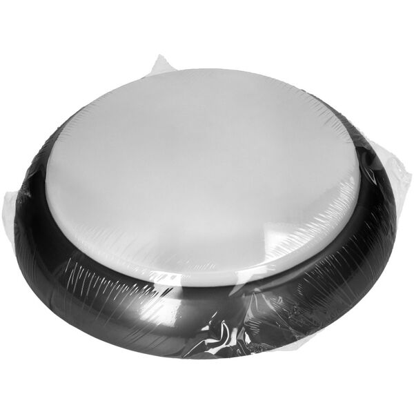 Orno KOKO oprawa 2xE27 z czujnikiem ruchu PIR, 2x40W, czarna-polipropylen, klosz matowy-poliwęglan, IP44, IK10
