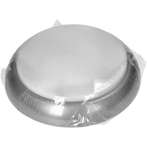 Orno KOKO oprawa 2xE27 z czujnikiem ruchu PIR, 2x40W, srebrna-polipropylen, klosz matowy-poliwęglan, IP44, IK10
