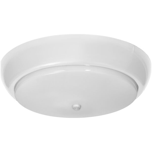 Orno KOKO oprawa 2xE27 z czujnikiem ruchu PIR, 2x40W, biała-polipropylen, klosz matowy-poliwęglan, IP44, IK10