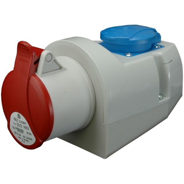 Orno Gniazda naścienne 16A/5P+16A/2P+Z,250V/400V, IP44