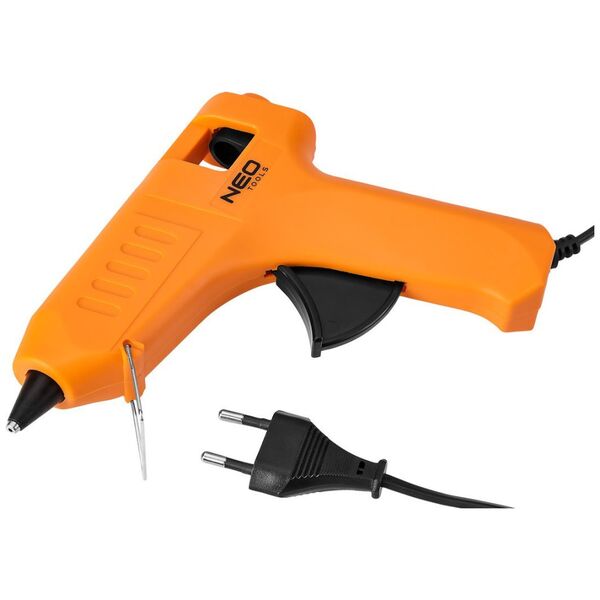Pistolet do kleju Neo Pistolet klejowy 11 mm, 40W + 24 wkłady klejowe