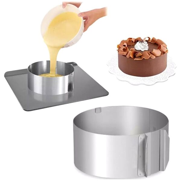 ATL AG858B Regulowany rant do pieczenia 15cm