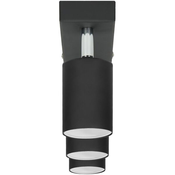 Kinkiet Orno DOA SP 3I, oprawa ścienno-sufitowa, GU10 max. 3x50W, IP20, czarna