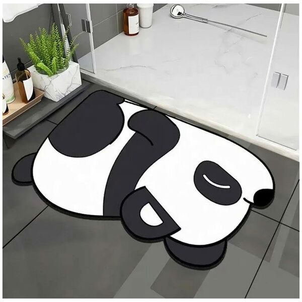 ATL DA163B Mata łazienkowa szybkoschnąca      panda