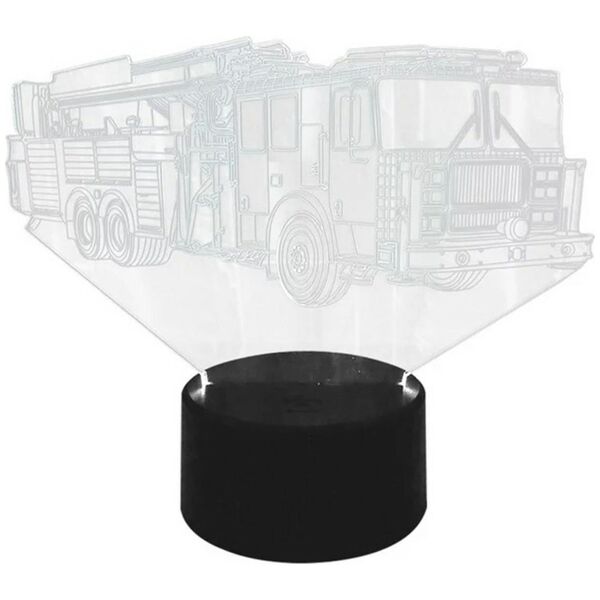 ATL ZD98A Lampka nocna straż pożarna 3d led