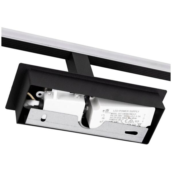 Lampa wisząca ATL ZD122 Lampa led nad lustro 60cm black
