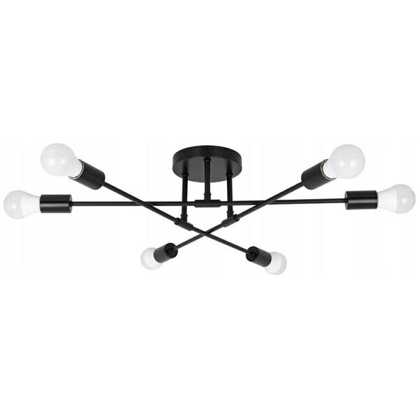Lampa wisząca ATL ZD74N Lampa sufitowa wisząca loft 6       ramion