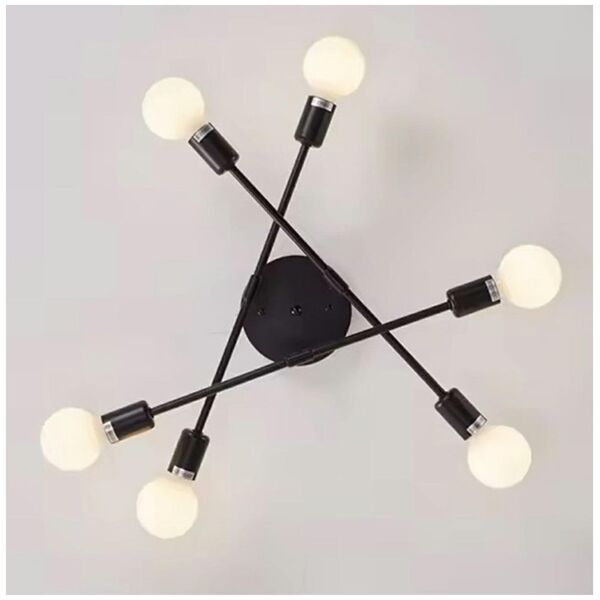Lampa wisząca ATL ZD74N Lampa sufitowa wisząca loft 6       ramion