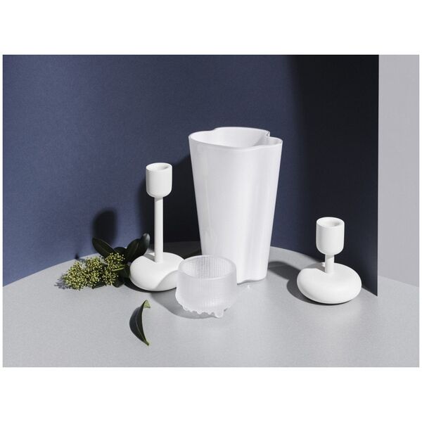 Κηροπήγιο Iittala Nappula 183 mm λευκό 13487021 6428501111461