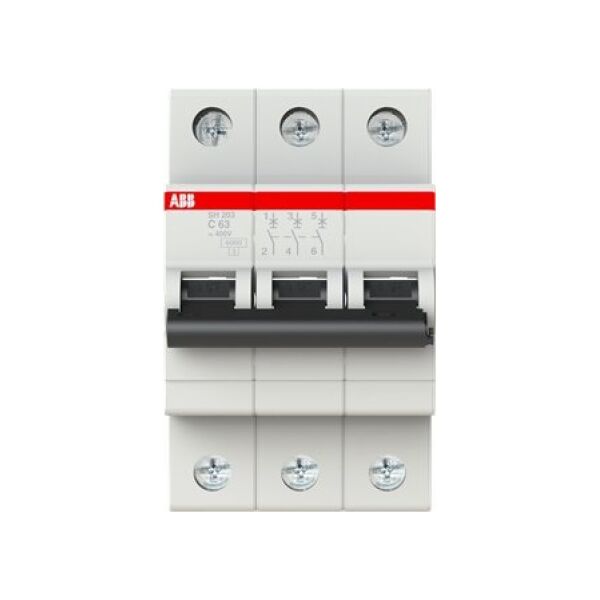 Προμήθεια MINI CIRCUIT SH203-C63A 3P 6KA 13515233 4016779701310