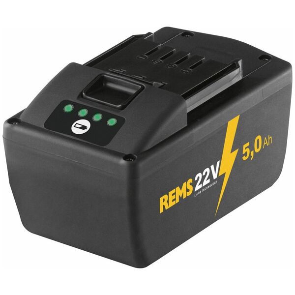 Μπαταρία προμήθειας REMS 22V 5.0Ah Li-ion 13549727 4039976162692