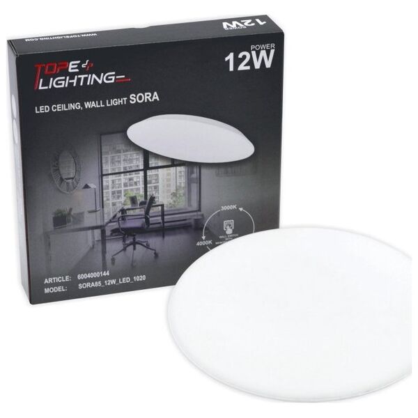 Φωτιστικό οροφής Sourcing LED LAMP SORA 12W 3000-6000K IP54 13554783 4772007010608