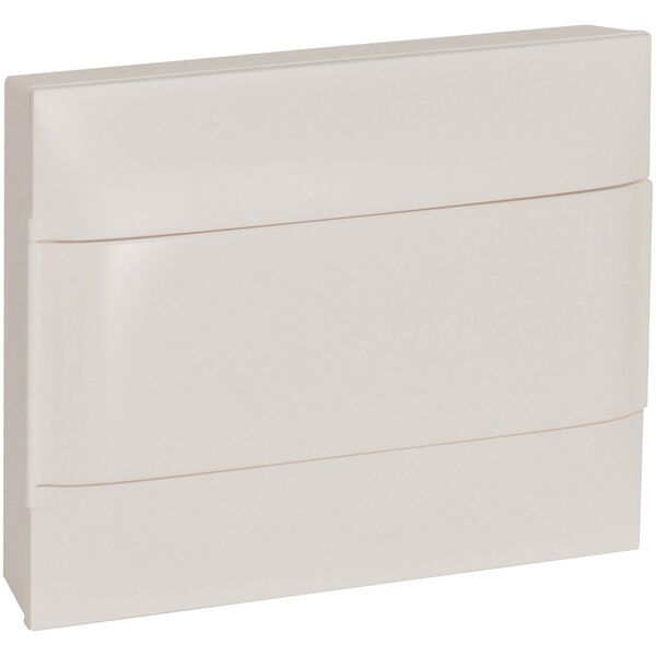 Legrand Πίνακας διακόπτη LEGRAND PRACTIBOX S, 12 μονάδες, επιφάνεια, λευκό με λευκές πόρτες 13564209 3414971197893