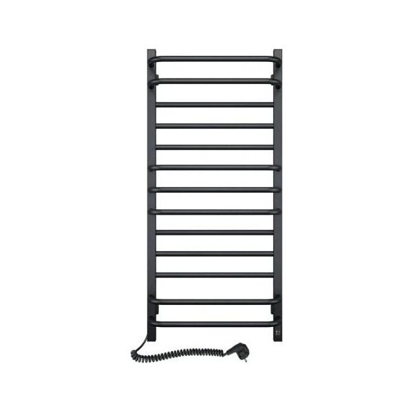 Navin Electric towel dryer Navin Grandis 480*1000 Sensor left black with timer 12-208153-4810