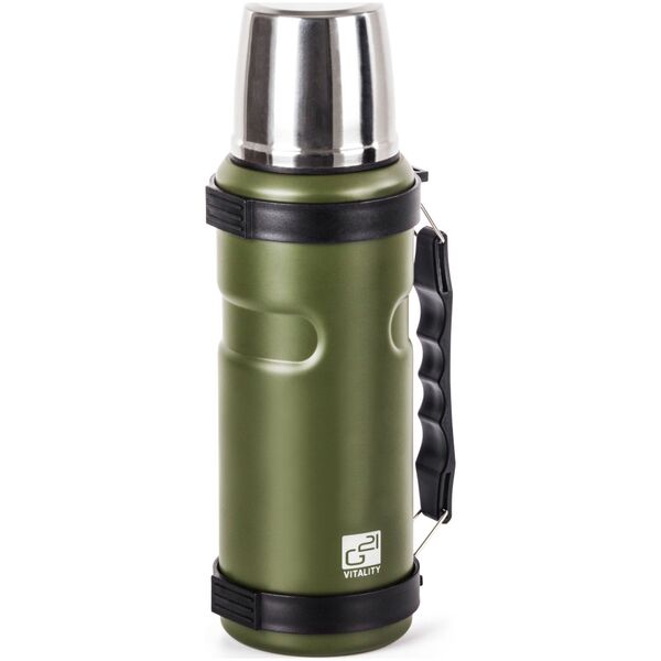 G21 G21 θερμός πόσιμου, 1000 ml, χακί πράσινο με χερούλι 13564571 8595627423988