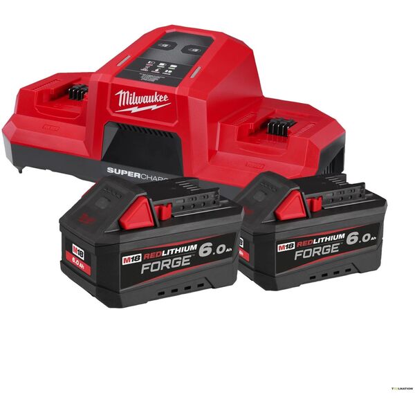Milwaukee Kit M18 FORGENRG-602 σετ ηλεκτρικών εργαλείων, 18V, 2xM18 FB6, 6.0Ah, M18 DBSC 13604492 4058546524180