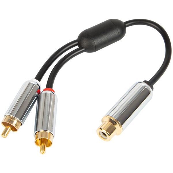 Kabel Blow 91-231# Rozg.rca: gn-2 wt metal z przew. 15cm