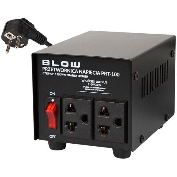 Blow 3860# Przetwornica 230v -->110v  prt-100w